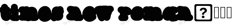times new roman字体转换